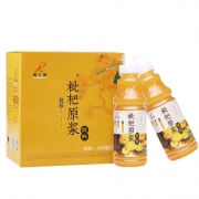 福仁缘 枇杷原浆饮料果汁 450ml*6瓶 19.9元包邮
