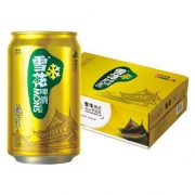 雪花啤酒（Snowbeer）8度纯生 330ml*24听 整箱装*2件
