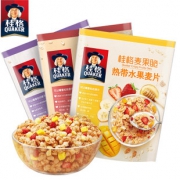 桂格水果麦片谷物冲饮麦果脆420g*2袋 券后￥59.9