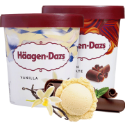 Häagen·Dazs 哈根达斯 冰淇淋 460ml*2桶 *2件 203.5元（双重优惠）