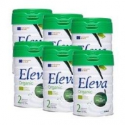 Abbott 雅培 Eleva港 版菁智 有机婴幼儿奶粉 2段 900g 6罐装 *2件