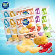 【可比克】薯片纯切30g*10包