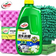 龟牌  硬壳洗车水蜡    茉莉香型 送毛巾+洗车海绵 *2件 31.8元（需用券，合15.9元/件）