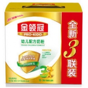 伊利 金领冠系列 婴幼儿配方奶粉 3段 12-36个月 1200g