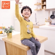 歌贝儿 男童秋衣秋裤内衣套装 110-160cm  券后19.9元