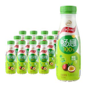 伊利畅意100乳酸菌饮品330ml12瓶299元包邮今年12月到期