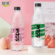 黎水  西瓜/蜜桃味 0糖0脂0卡 弱碱性气泡苏打水 500ml*12瓶