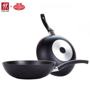 双立人旗下 意大利原产 巴拉利尼 中式炒锅 28cm 299元包邮 赠硅胶牛排夹