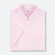 历史低价： UNIQLO 优衣库 DRY EASY CARE 414569 男士短袖衬衫