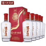 泸州老窖：500mlx6瓶 泸州老酒坊 52度 5年 浓香型白酒