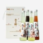 寮办秘制 阴阳师果酒礼盒 300毫升*4
