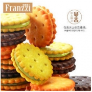 Franzzi 法丽兹 新品咸蛋黄混合口味夹心饼干 6包