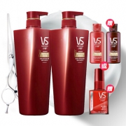VS 沙宣 修护水养洗护套装（洗发露500ml+润发乳500ml+洗护小样50ml*2） *2套 109元包邮（下单立减，合54.5元/件）