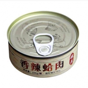 逸知鲜 香辣/蒜香蛤肉罐头 100g
