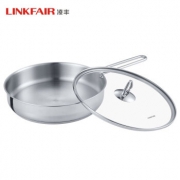 LINKFAIR 凌丰 雅典系列 LFYD-26D 不锈钢平底煎锅 26cm 99元包邮（需用券）