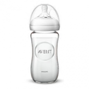 AVENT 新安怡 宽口径自然原玻璃奶瓶 240ml