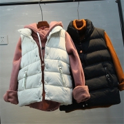 ￥29.9 反季 短款棉服羽绒棉马甲