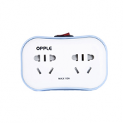 OPPLE 欧普 电源转换插头 一转二 12.9元包邮（需用券）