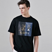 Kappa 卡帕 K0912TD38D 情侣款休闲T恤 89元包邮（需关注）