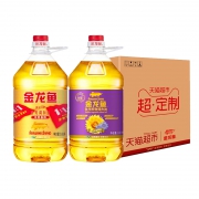 金龙鱼 非转基因调和油3.68L+葵花籽亚麻籽调和油3.68L  *2件 110.86元（双重优惠）