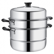 BAYCO 拜格 BG1307 三层不锈钢蒸锅 30cm 107元，可199-100