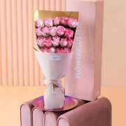 七夕好礼：小米有品 花加恋岛系列红玫瑰/粉玫瑰礼品花束礼盒