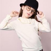 100%纯棉、柔软不扎身：105~170码 souhait/水孩儿 女童 线衣打底衫