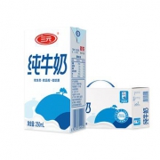 8日0点：三元 经典小方白全脂纯牛奶250ml*24盒