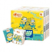 凑单品：心相印 小黄人系列手帕纸 4层*6片*18包（超迷你）