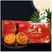 阿尔发 无蔗糖月饼 6饼8味 共480g 中秋味道礼盒