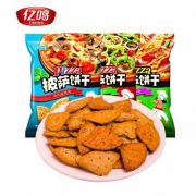 亿鸣 非油炸披萨饼干 混合口味100g 混装披萨饼干45g*7件