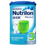 Nutrilon 诺优能 婴儿配方奶粉 中文版 3段 12-36个月 800g *4件