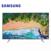 5日0点：SAMSUNG 三星 UA75NU7100JXXZ 75英寸 4K高清液晶电视 8599元包邮