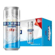 限地区：HARBIN 哈尔滨啤酒 纯干 500ml*12听 *2件
