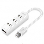 BOEL蓝海E线USB2.04口分线器1米