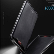 PLUS会员 凑单品： BASEUS 倍思 BS-10KP104 超薄移动电源 10000mAh 黑色