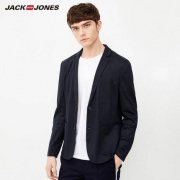 21日0点：JackJones杰克琼斯 男士羊毛材质西服外套