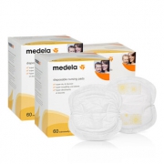历史低价：medela 美德乐 防溢乳垫 180片（经典款） *3件 +凑单品 85.18元（合28.39元/件）
