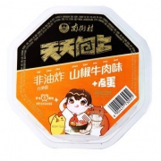 京东PLUS会员： 南街村 山椒牛肉味 非油炸方便面 含卤蛋 158g *2件