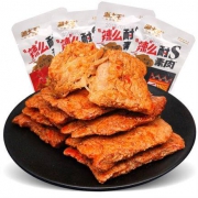 湘大王 麻辣手撕素肉 10包 *4件