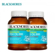 澳洲进口 澳佳宝 Blackmores 深海鱼油软胶囊 400粒*2瓶 178元包邮 新低价