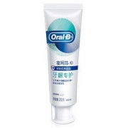 京东PLUS会员： Oral-B 欧乐-B 排浊泡泡牙龈专护牙膏 200g *4件