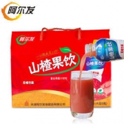 阿尔发 无糖木糖醇浓山楂果茶 500ml*8瓶