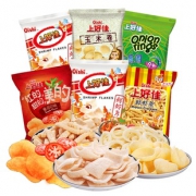 上好佳鲜虾片洋葱圈鲜虾条共80g*6包 券后￥29.9
