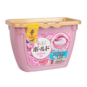 日本进口 Bold甜美花香洗衣凝珠 粉色花果香 18个/盒 *7件