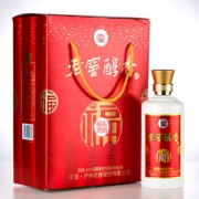泸州老窖 老窖醇香 福运双禧 白酒 52度  500ml*2瓶  *3件 92.8元（双重优惠）