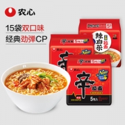 农心 韩式辣白菜/辛拉面 15连包1800g 清爽不腻 49.9元88狂欢价 正价89.9元