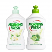 88VIP：Morning Fresh 洗洁精 茉莉+柠檬 400ml*2瓶 *5件 61.75元包邮（前30分钟，合12.35元/件）