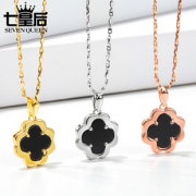 七皇后 999纯银四叶草项链 券后￥79
