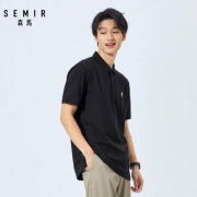 Semir 森马 19-039001263 男士翻领polo衫